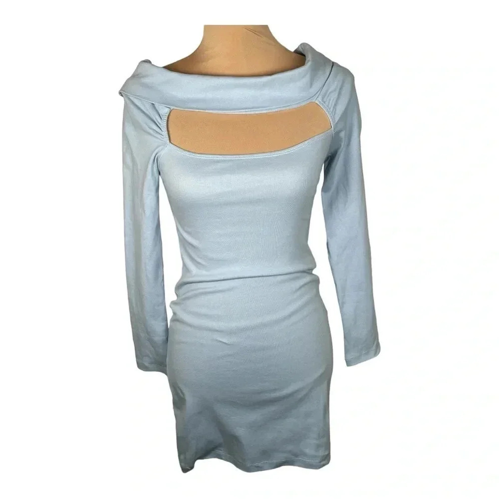 Motel‎ Niwaya Long Sleeve Mini Dress - Picture 5 of 9